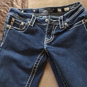 MissMe Jeans size 27 boot cut